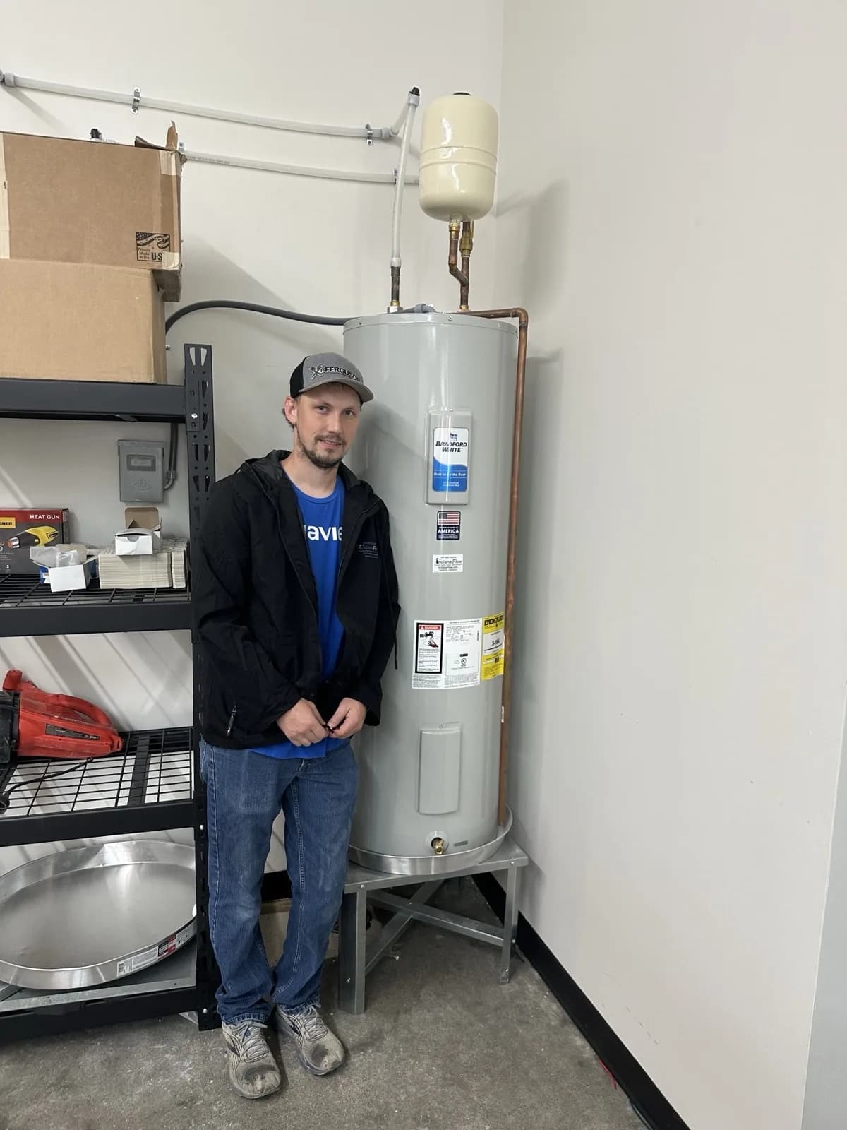 Indiana Flow plumbers and service van in Indianapolis